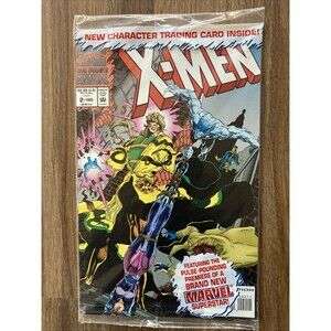 X-Men: Sealed Annual No. 2 with Empyrean Trading Card. Marvel Comics (1993)